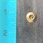 Gold Metal Buttons 2 Hole Vintage Sewing Button for Clothing / Shirt Buttons / Dress Buttons / Blouse Buttons 97