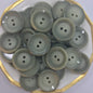 QUALITY 1" Sage Green Buttons ITALIAN Vintage Sewing Button for Clothing / Coat & Jacket Buttons / Designer Decorative Buttons 593