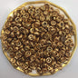 3/8" SMALL GOLD Buttons VINTAGE 2 Hole Metal Buttons for Clothing / Blouse Buttons / Shirt Buttons / Dress Buttons 51