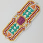 VINTAGE Badge Patches metallic gold, silver red orange, green grape purple Embroidered Appliques #734